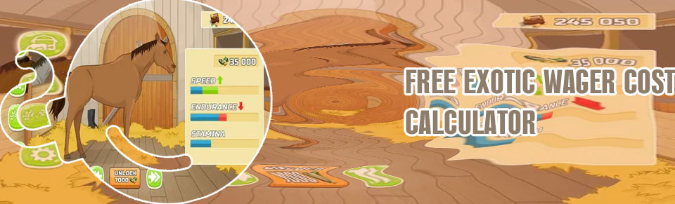 Horse racing calculator app